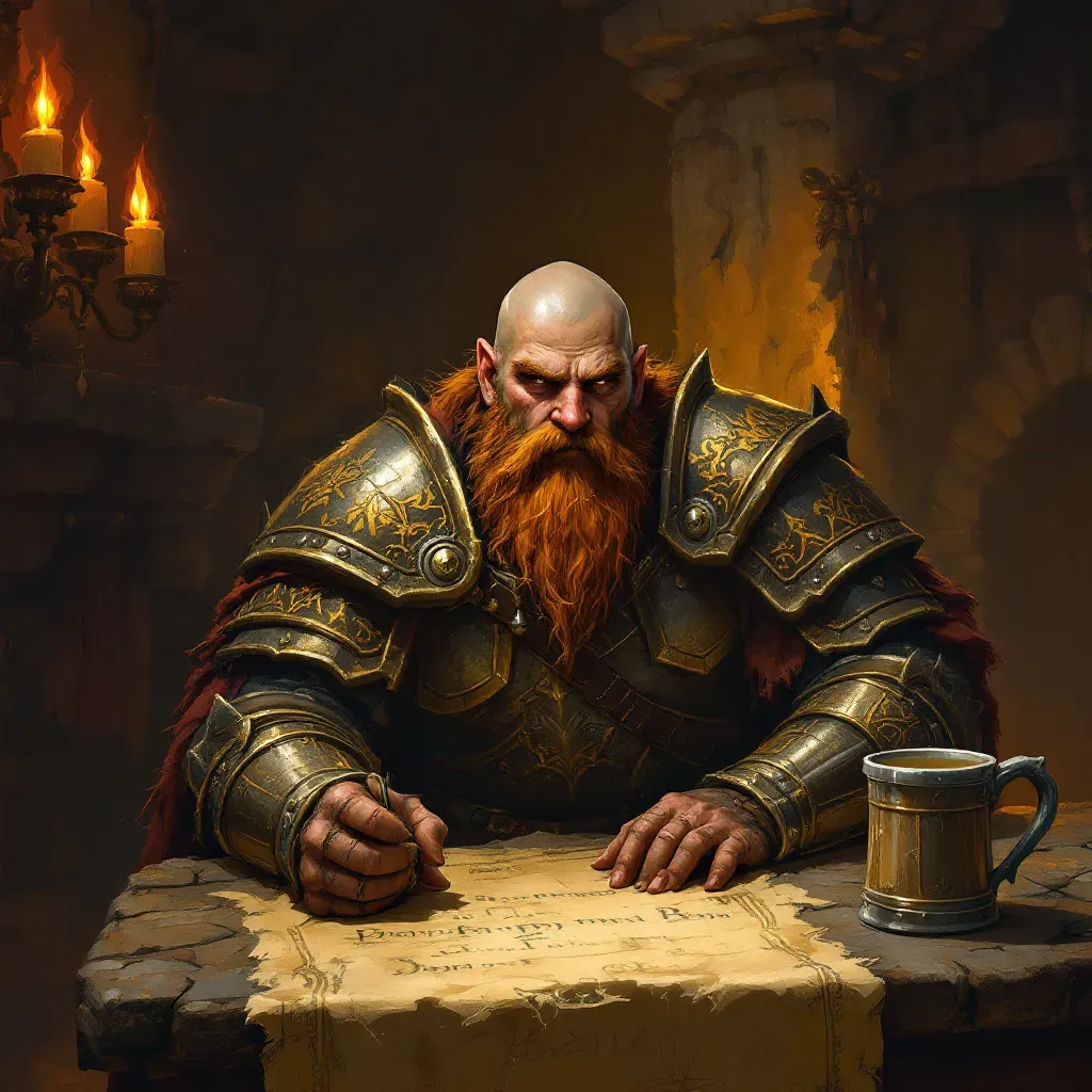 Brennan — Guild Master, Unhurried