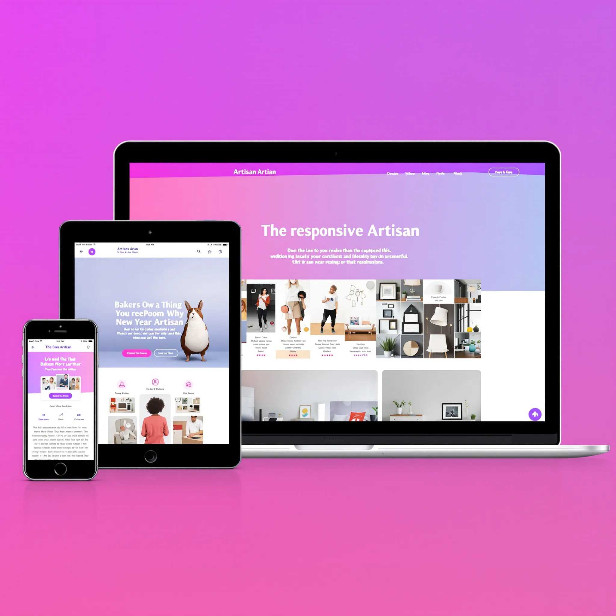 Design moderne et responsive
