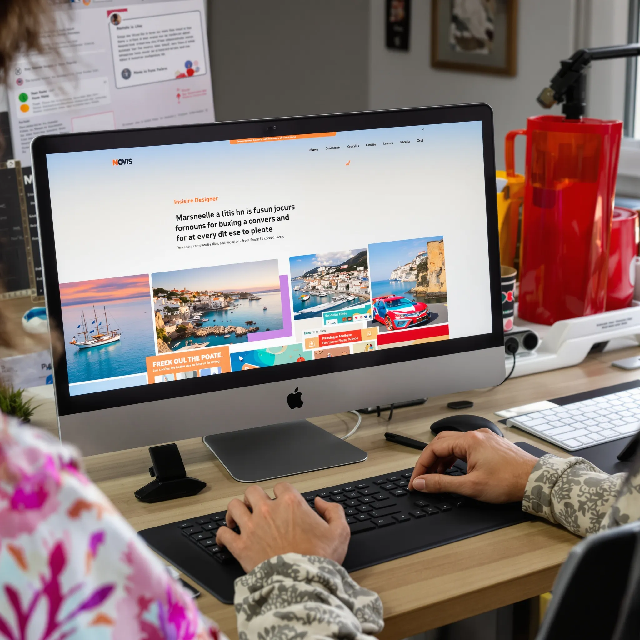 Design web adapté à la culture marseillaise