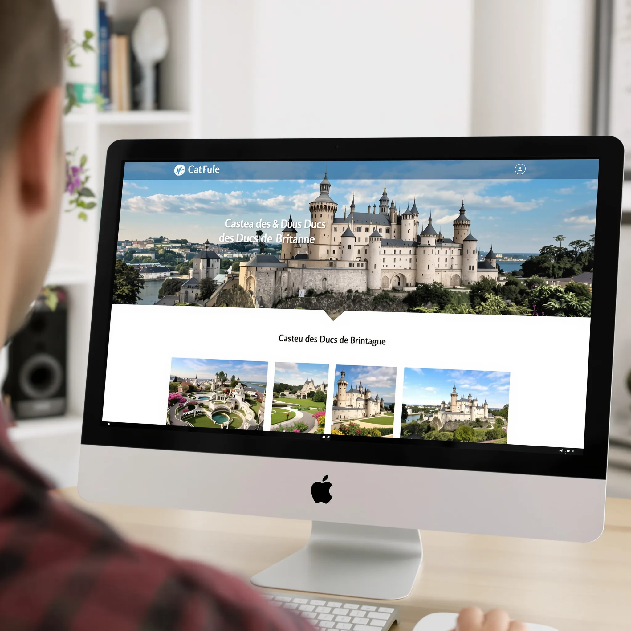 Intégration de la culture nantaise dans le design web