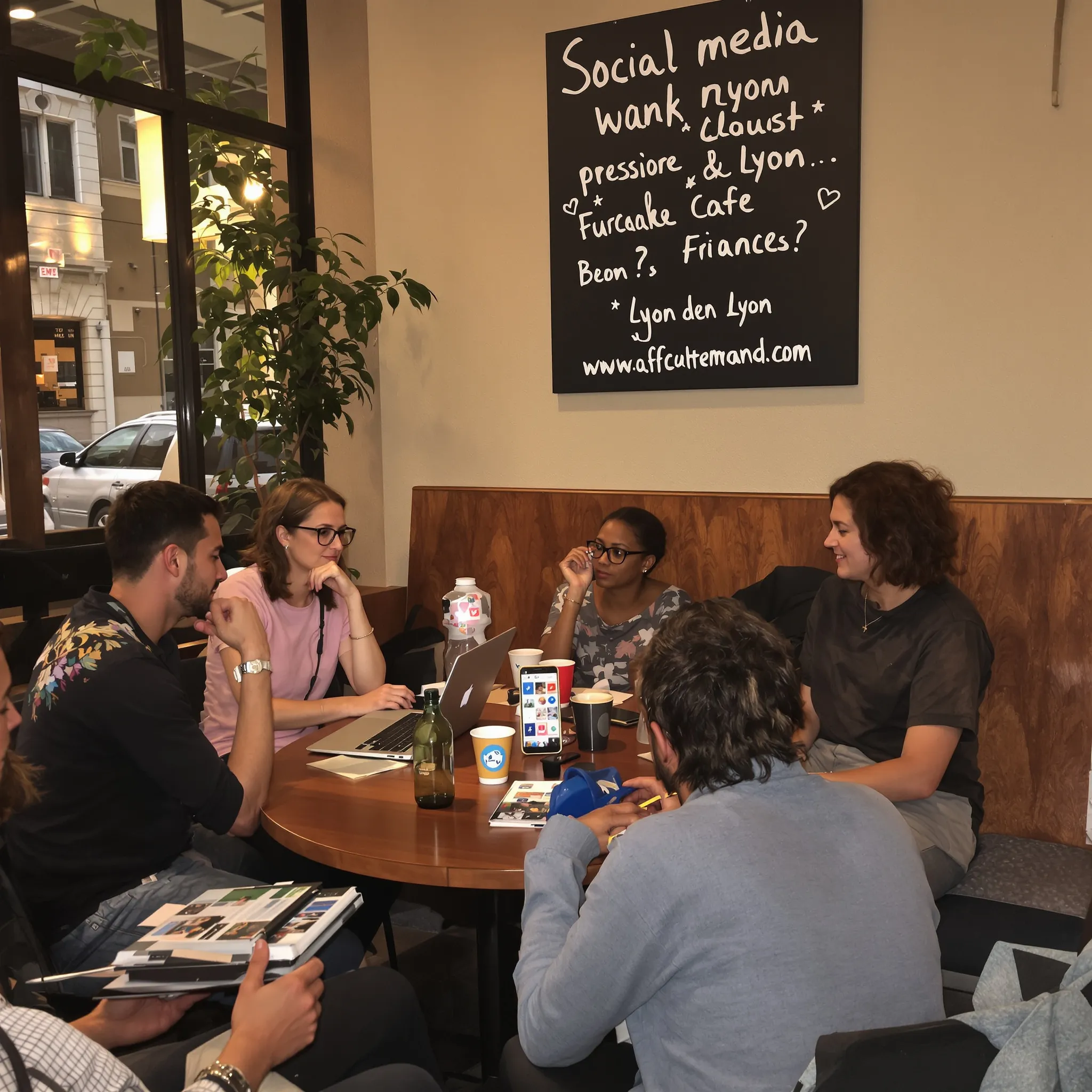 Intégration des réseaux sociaux à Lyon