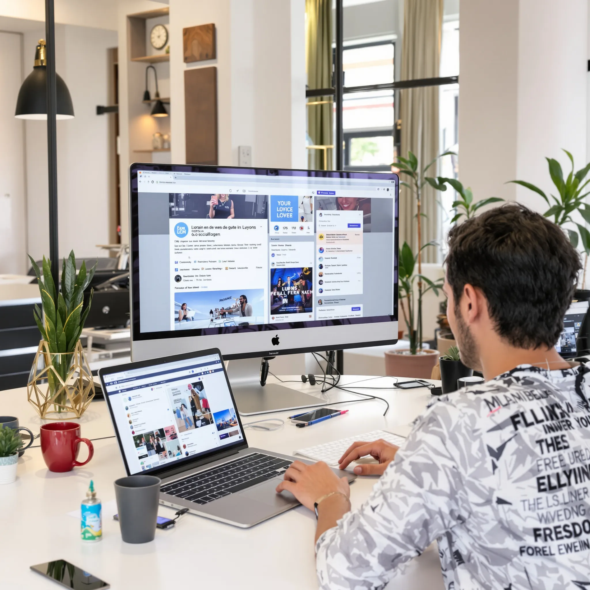 Intégration des réseaux sociaux pour une portée accrue