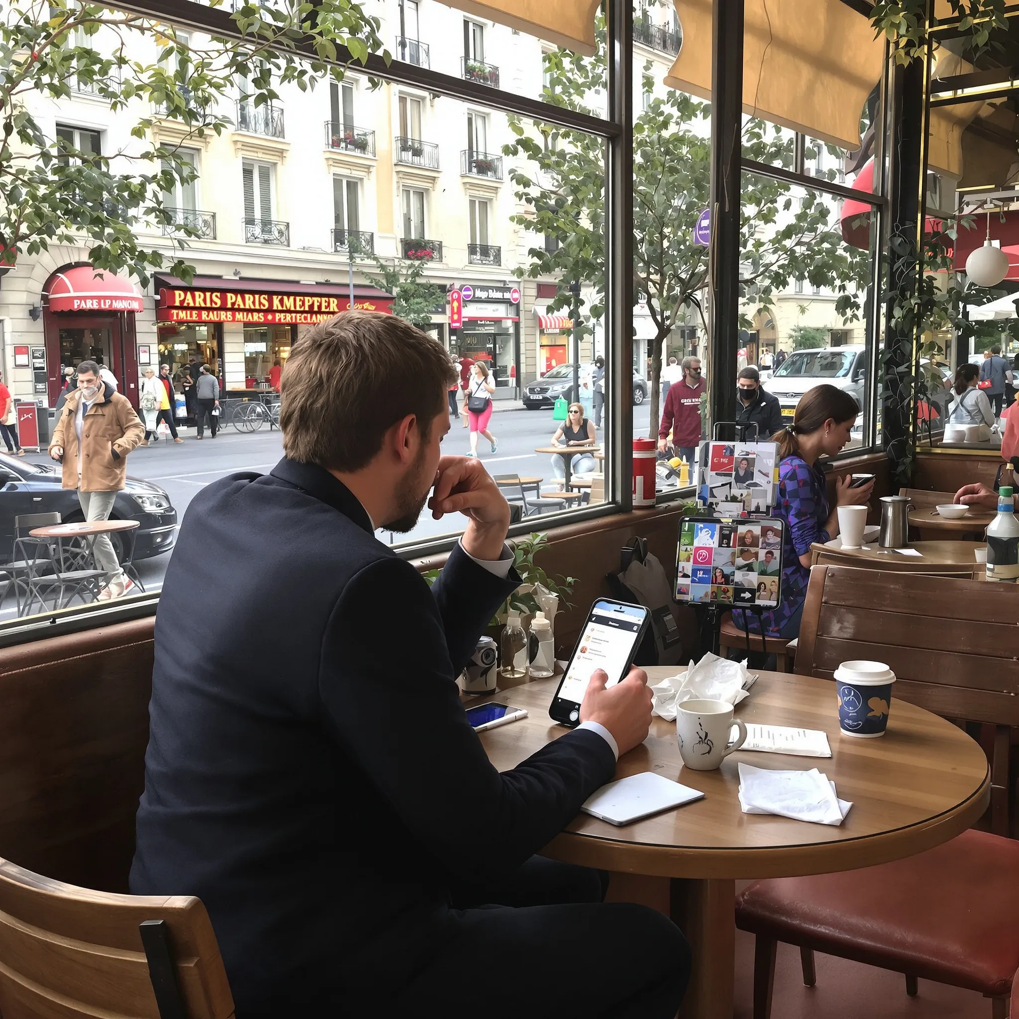 L'impact des réseaux sociaux à Paris