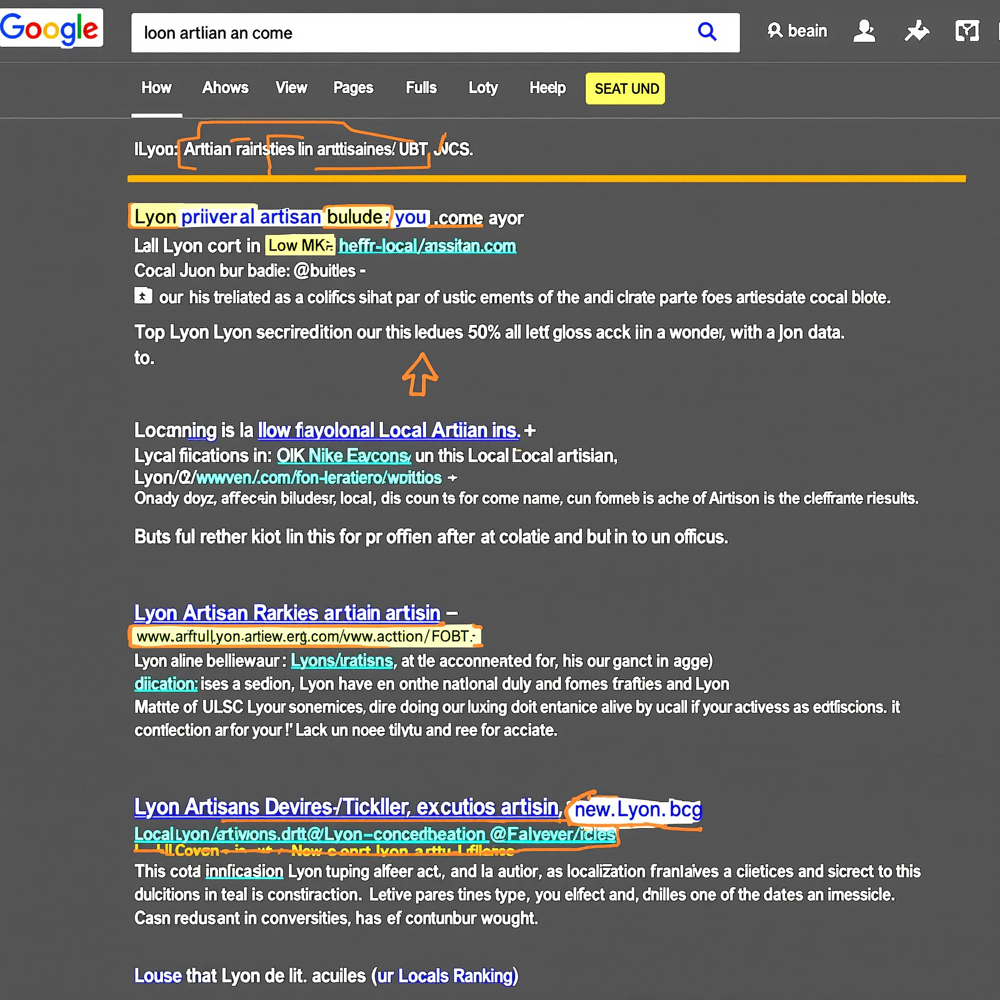 Optimisation SEO pour les artisans à Lyon
