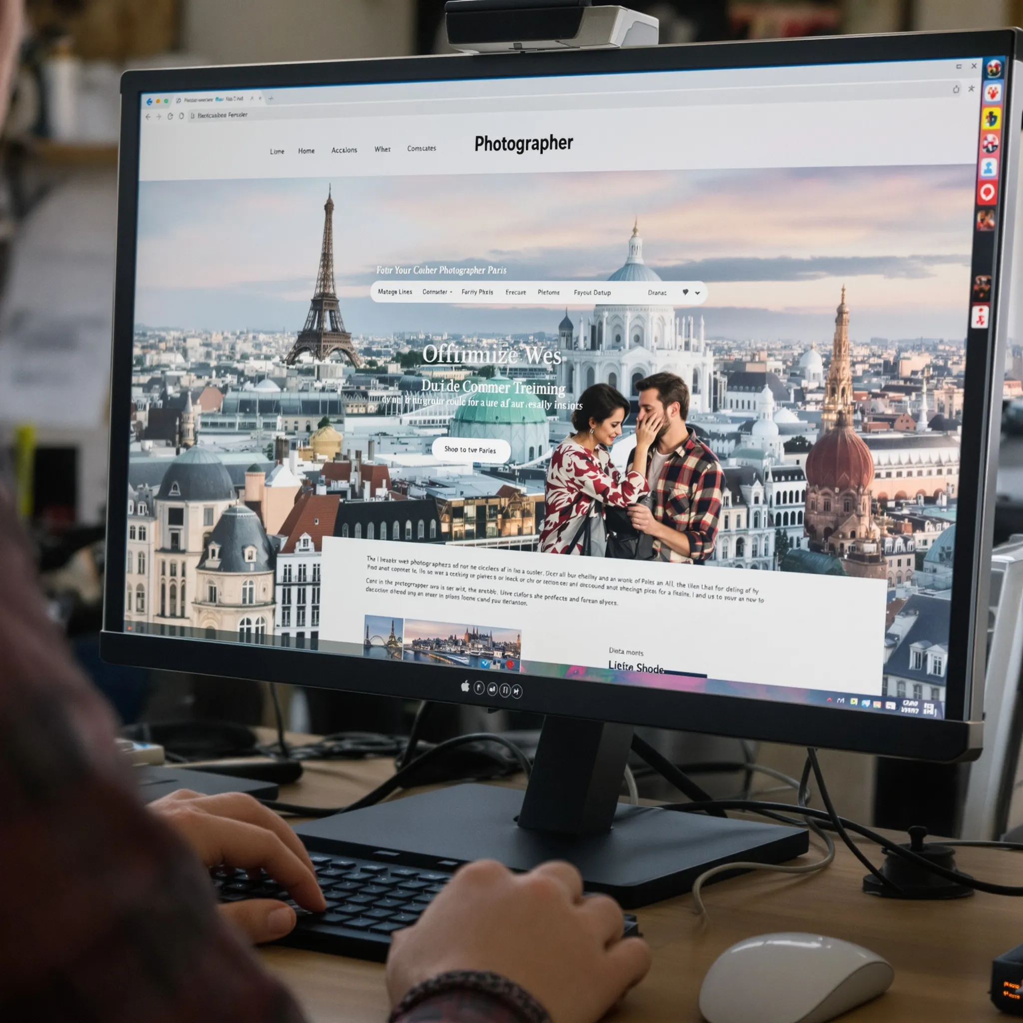 Optimisation SEO pour photographes à Paris