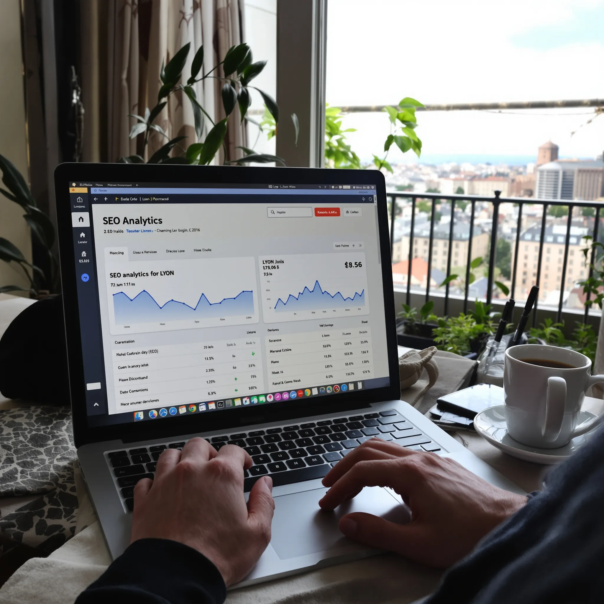 Optimisation SEO pour un site à Lyon