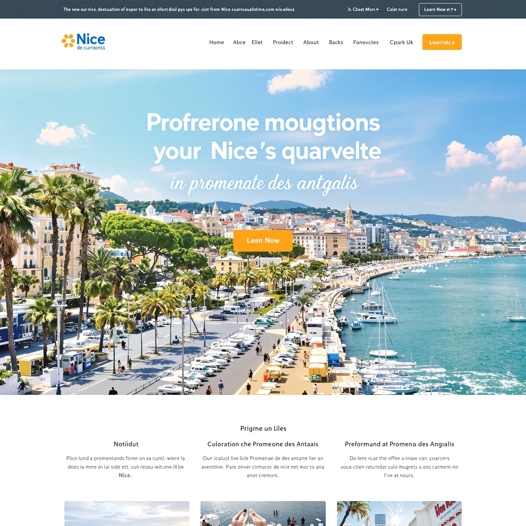 Personnalisation des modèles pour Nice