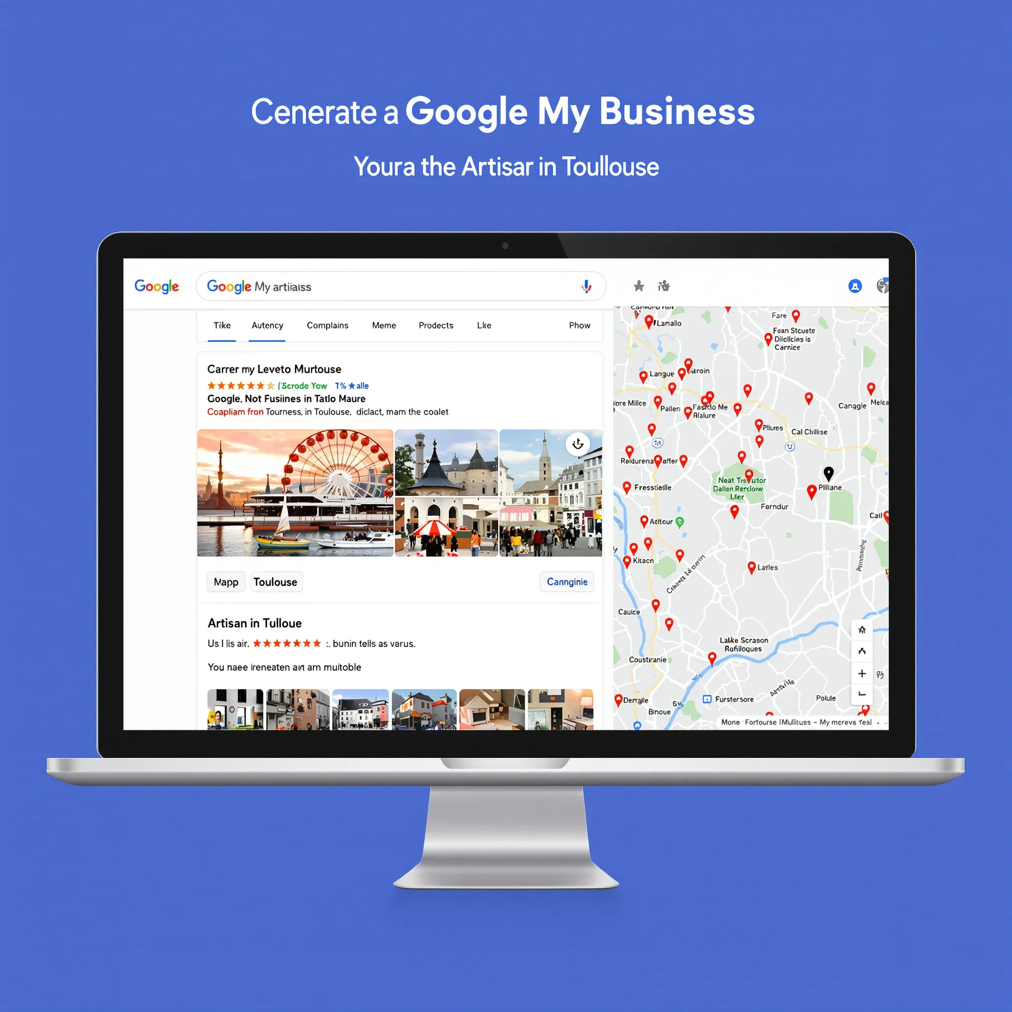 SEO local pour les artisans à Toulouse