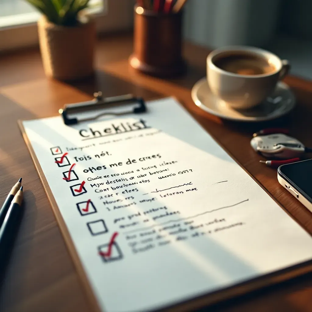 Checklist technique avant mise en ligne