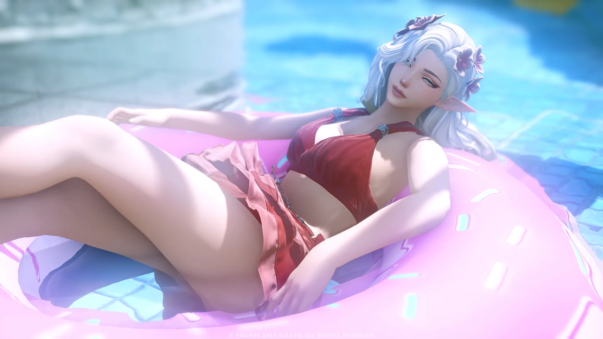 Chill sur la bouée