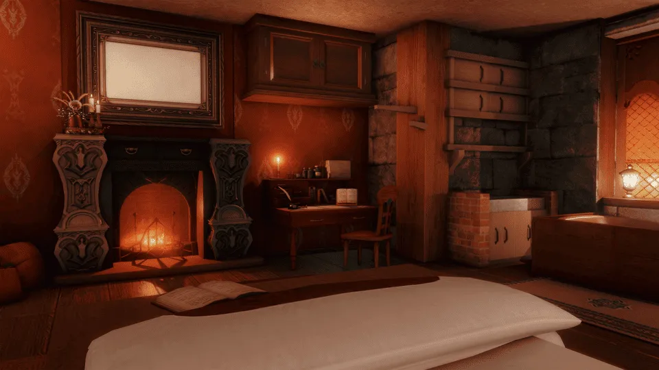 Chambre d'auberge